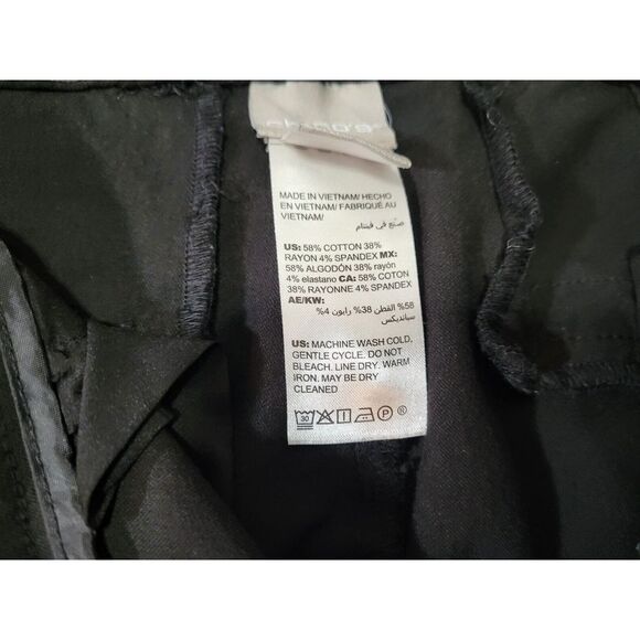 Chico's Pants Women's Stretch Cotton Rayon Spandex Casual Travel 2.5R US 14R - Picture 6 of 6